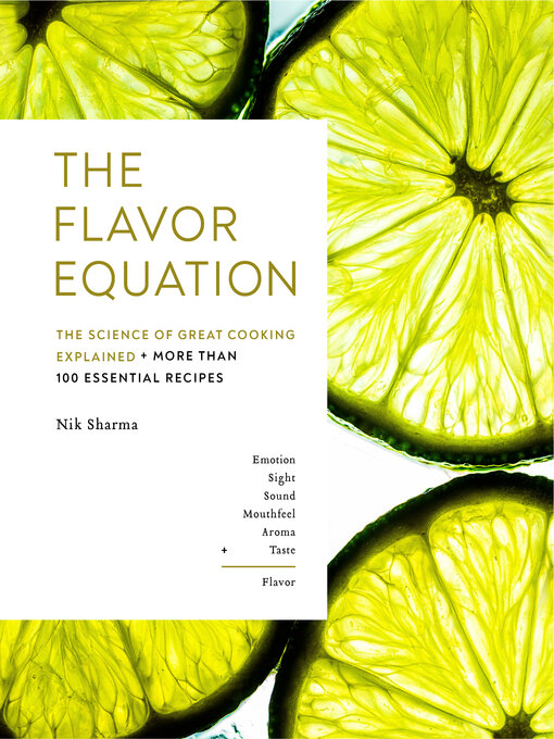 Title details for The Flavor Equation by Nik Sharma - Wait list